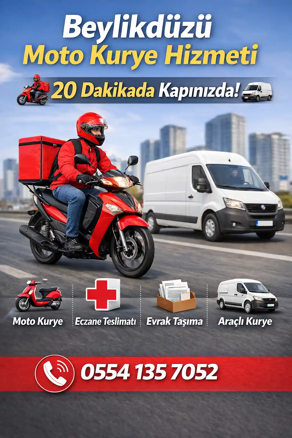 Beylikdüzü moto kurye hizmeti – Sorkurye hızlı teslimat, eczane kurye ve evrak taşıma